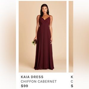 Birdy Grey Cabernet Kaia Dress